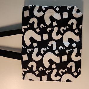 NEW- Tote Bag, Shoulder Bag- Question Marks
